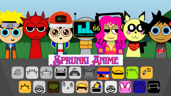 Sprunki Anime
