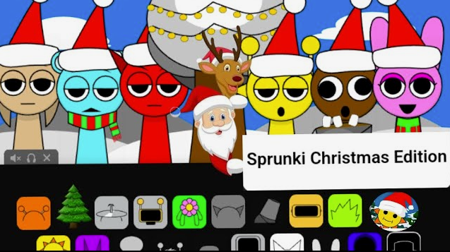 Sprunki But Its Christmas