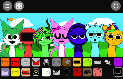 Sprunki But With Many Oc