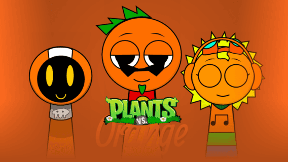 Sprunki Orange Vs Plants