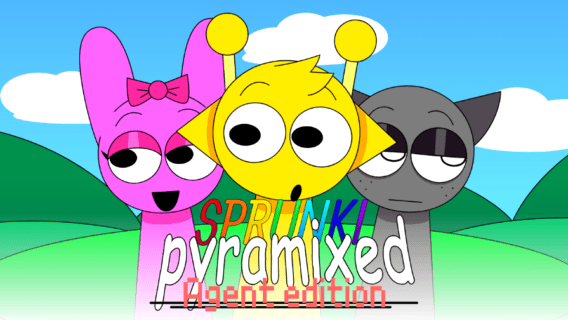 Sprunki Pyramixed But Agents img