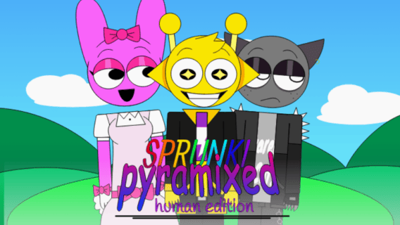 Sprunki Pyramixed Human Edition img