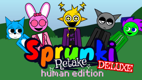 Sprunki Retake Deluxe Human Edition img