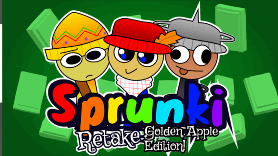 Sprunki Retake Golden Apple img