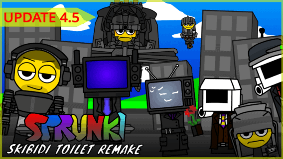 Sprunki Skibidi Toilet Remake 4 5