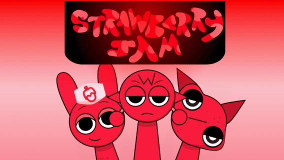 Strawberry Jam But Sprunki